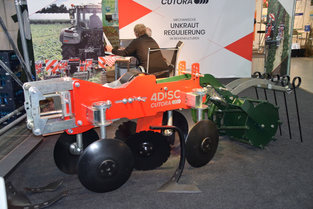 4 Disc erhielt f�r die Reihenhackmaschine "Cutora" einen Innovation Award.