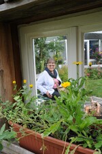 Im Garten von Sigrid Wolf