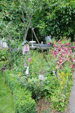 Im Garten von Gerhard und Petra Knaus