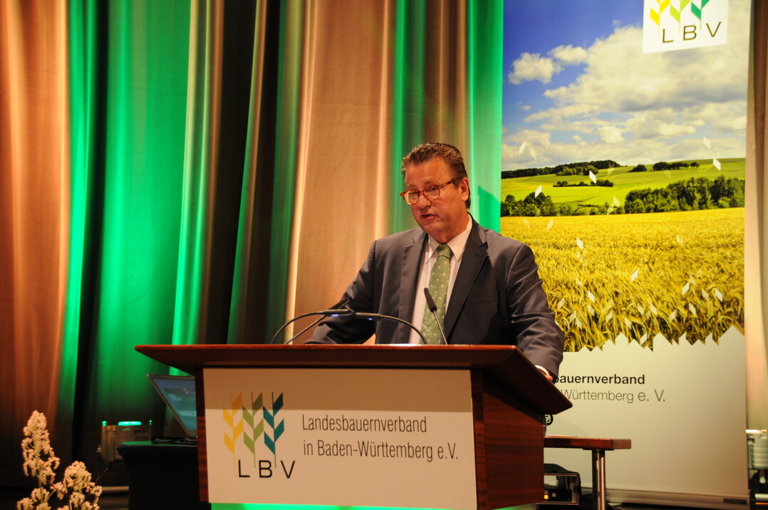 Landwirtschaftsminister Peter Hauk