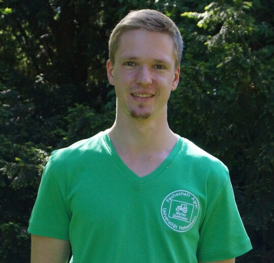 Steffen Raible, AStA-Vorstand und aktives Fachschaftsmitglied