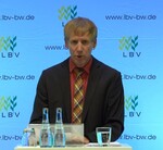 Digitale Mitgliederversammlung des Landesbauernverband in Baden-Württemberg 2021: Hauptgeschäftsführer Marco Eberle