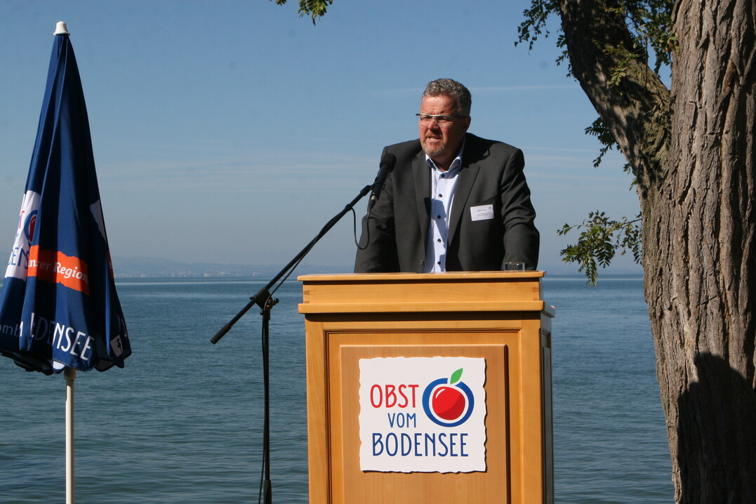 �ber Ernteerwartungen und Marktaussichten informierte J�rgen N�ssle von der W�rttembergischen Obstgenossenschaft (WOG).&nbsp;