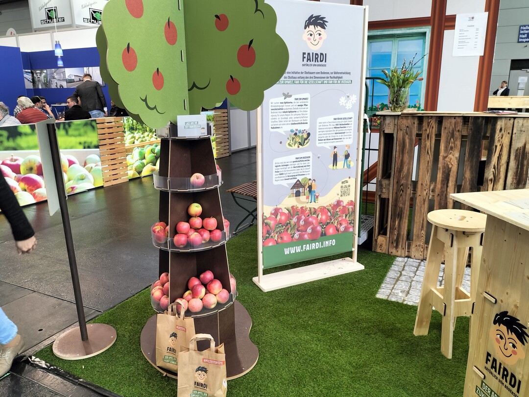 Der im Rahmen der Initiative „Fairdi - natürlich vom Bodensee" untersuchte CO2-Fußabdruck stellt den Äpfeln vom Bodensee ein gutes Zeugnis aus.
