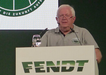 Guten Zahlen, gute Perspektiven � Peter-Josef Paffen, Vorsitzender der AGCO/Fendt-Gesch�ftsf�hrung, zeigte sich vor der internationalen Fachpresse zufrieden mit dem bisherigen Verlauf des Gesch�ftsjahres 2018.