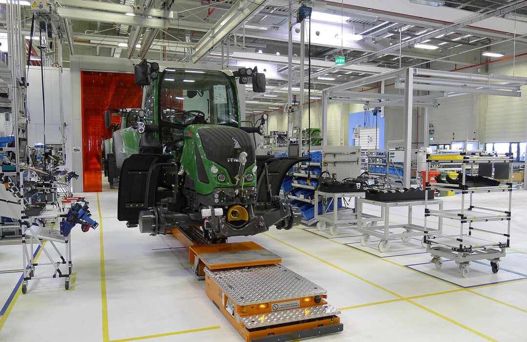 Wegen fehlender wichtiger Zulieferkomponenten f�r die Traktorenmontage stehen jetzt in Marktoberdorf bei Fendt die B�nder trotz guter Auftragslage still.