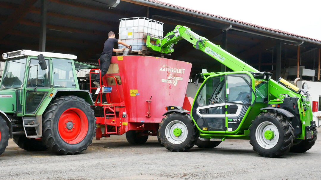 Einsatz in der Tierhaltung
