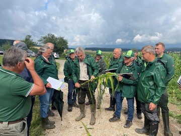 Schulung: Gemeinschaftstaxe in Uigendorf unweit von Riedlingen beziehungsweise Ehingen s�dlich von Ulm.