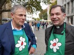 LBV-Vizepräsident Gerhard Glaser und stv. Stadtdekan Werner Laub (rechts).