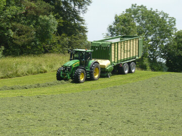 Die Gr�nlandertr�ge fielen witterungsbedingt regional sehr unterschiedlich aus.