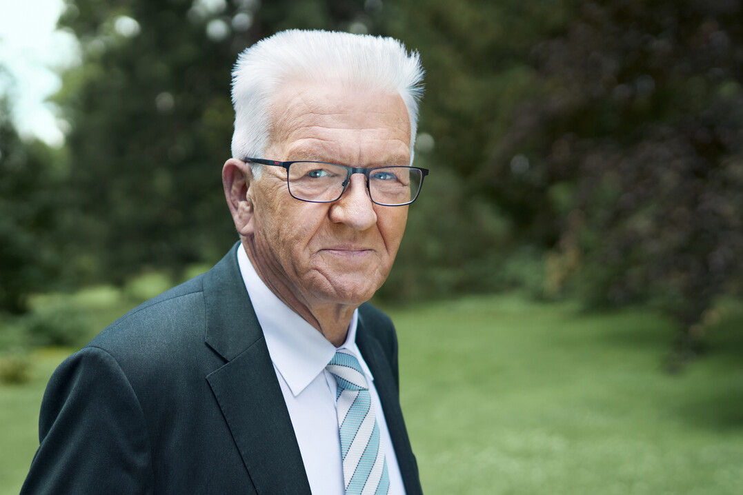 Winfried Kretschmann ist Ministerpr�sident von Baden-W�rttemberg und Spitzenkandidat der Partei B�ndnis 90/Die Gr�nen f�r die Landtagswahl. | Foto: Gr�ne/Dennis Williamson