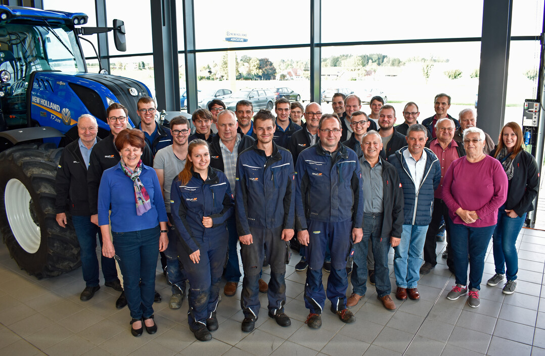 Freude beim Neyer-Team �ber die Auszeichnung von New Halland.