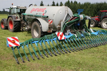 Wie schon im vergangenen Jahr haben die Unternehmen das gr��te Interesse an Maschinen der Au�enwirtschaft. Dieser F�rderbereich hat einen Anteil von 64,4 Prozent (2022: 72,3 Prozent) am Gesamtinvestitionsvolumen.