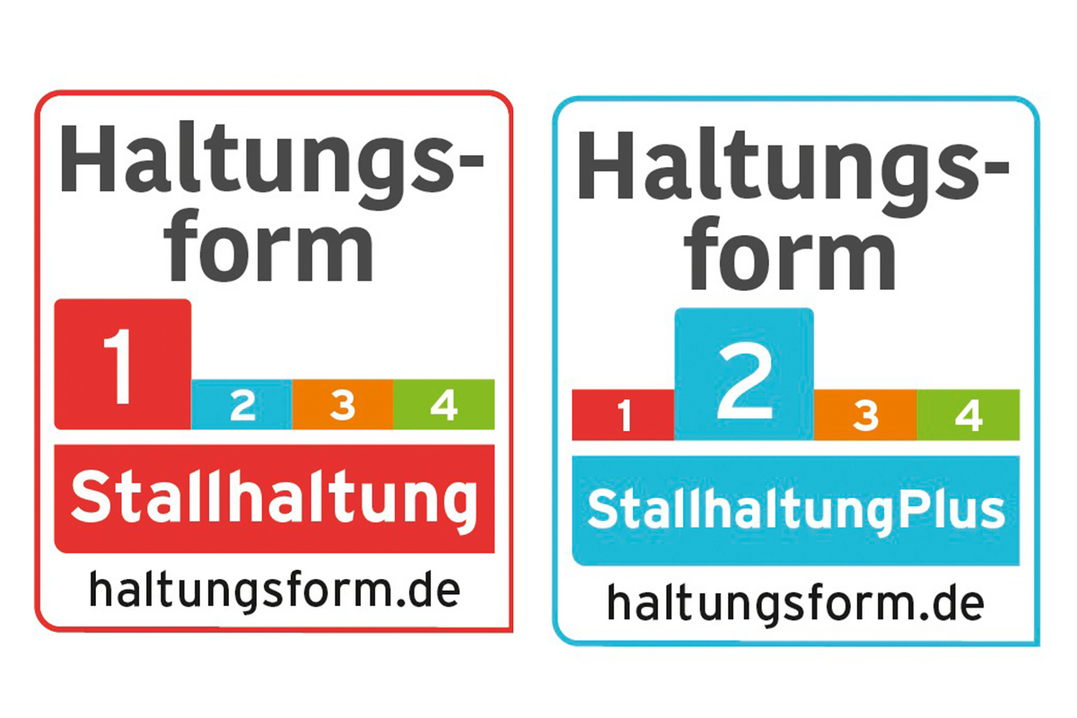 Laut einer Greenpeace-Umfrage stammt der �berwiegende Anteil an Fleisch der Supermarkt-Eigenmarken aus den Haltungsformen 1 und 2.&nbsp;