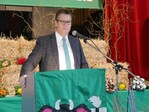 Minister Peter Hauk skizziert Weichenstellungen beim Kreisbauerntag in Mühlacker-Enzberg am 26.Januar 2018.