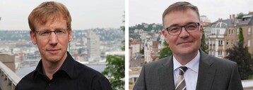 Marco Eberle (links) wird mit Wirkung zum 1. Juli 2020 Hauptgesch�ftsf�hrer des Landesbauernverbandes in Baden-W�rttemberg und folgt Peter Kolb (rechts) im Amt. 