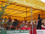 Für musikalischen Genuss war beim Hoffest der Käsmacher am 3. Juli 2016 in Weil im Schönbuch (Landkreis Böblingen) ebenfalls gesorgt.