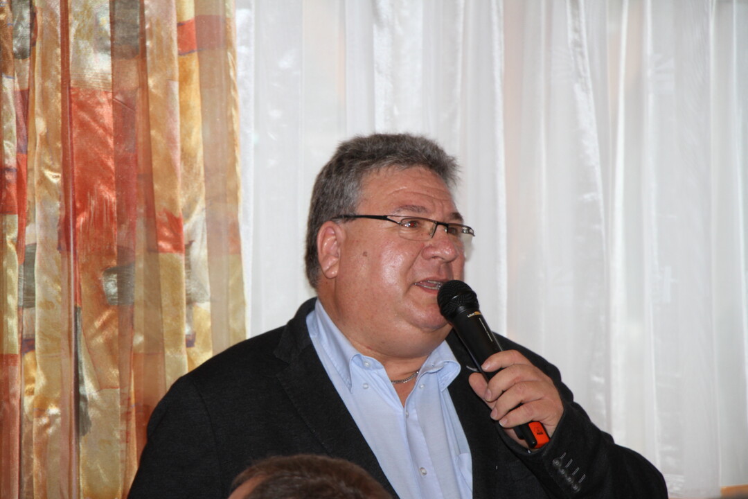 Uwe Mohr war einer der Fachreferenten der auf der Fachtagung f�r Milchviehhalter.