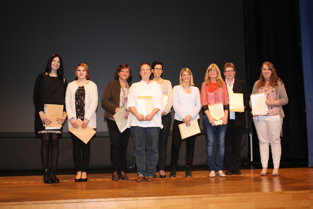 Die Jahrgangsbesten 2015 in der Hauswirtschaft