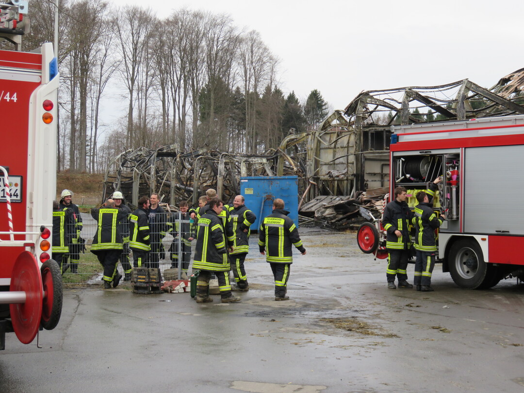 Einige der "Helden vom Atzenberg"