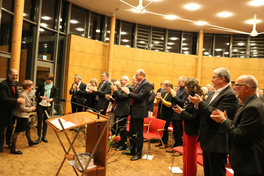 Und zum Schluss "Standing Ovations".