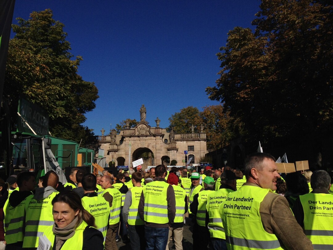 Bauernkundgebung in Fulda