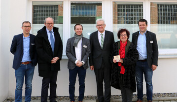 Ministerpr�sident Winfried Kretschmann zu Gast beim Laizer Pumpen- und R�hrwerkshersteller Eisele.
