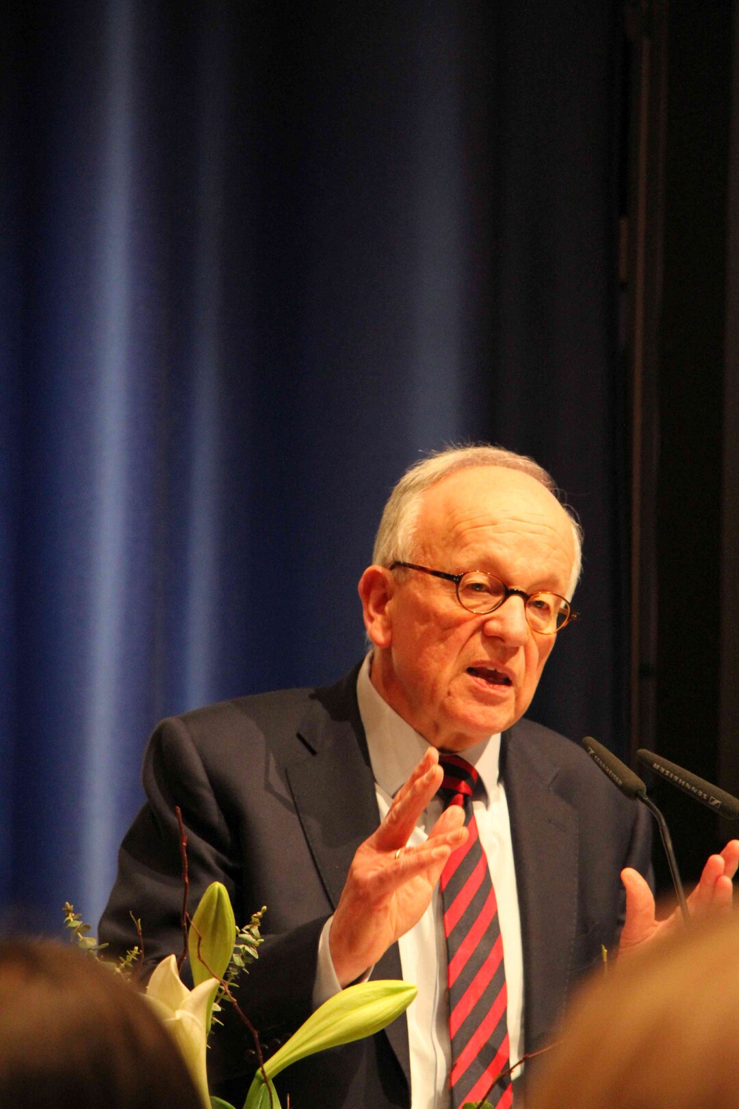 Hermann Onko Aeikens, Staatssekretät im Bundeslandwirtschaftsministerium, vertritt die Bundeslandwirtschaftsministerin Julia Klöckner.