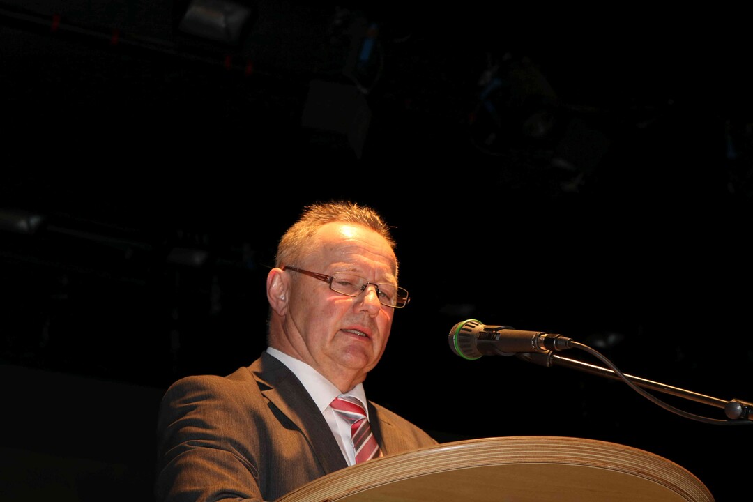 Alois Fahrmeier, Vorsitzender des Bauernverbands Main-Tauber-Kreis, eröffnete die Veranstaltung.