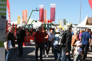 Schon am Samstag, 13. Oktober, dem ersten Ausstellungstag, war die Oberschwabenschau gut besucht. 