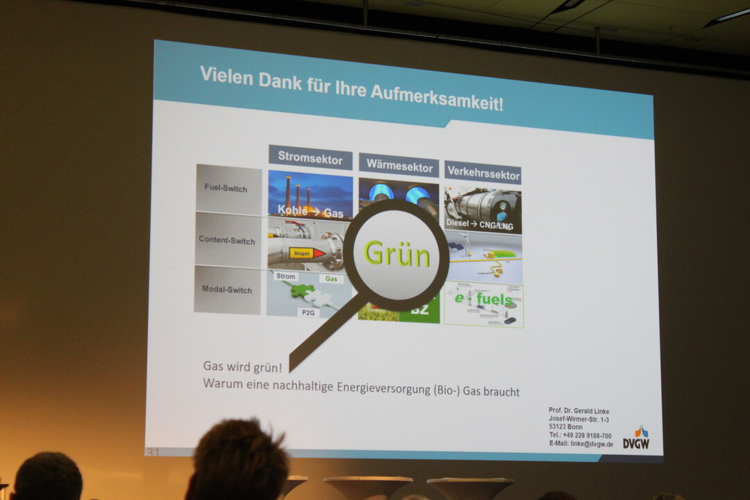 Geballtes Fachwissen: Drei Tage lang gab es Vorträge zu (fast) allen Themen rund um Biogas und Energie.