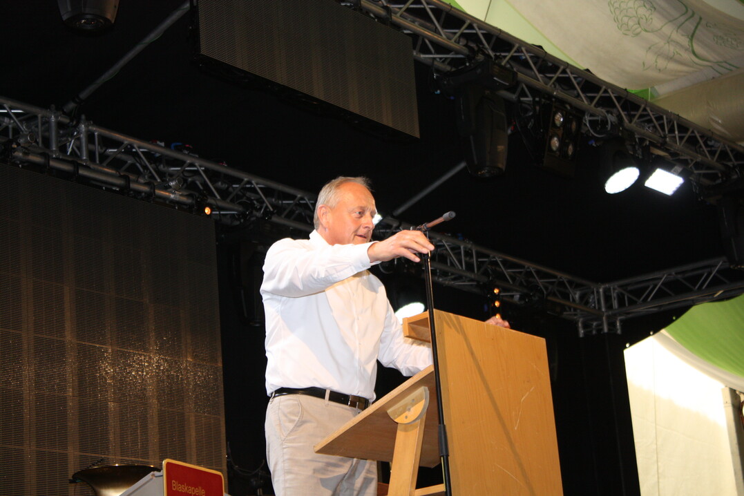 Hauptredner Bauernverbandspr�sident Joachim Rukwied.