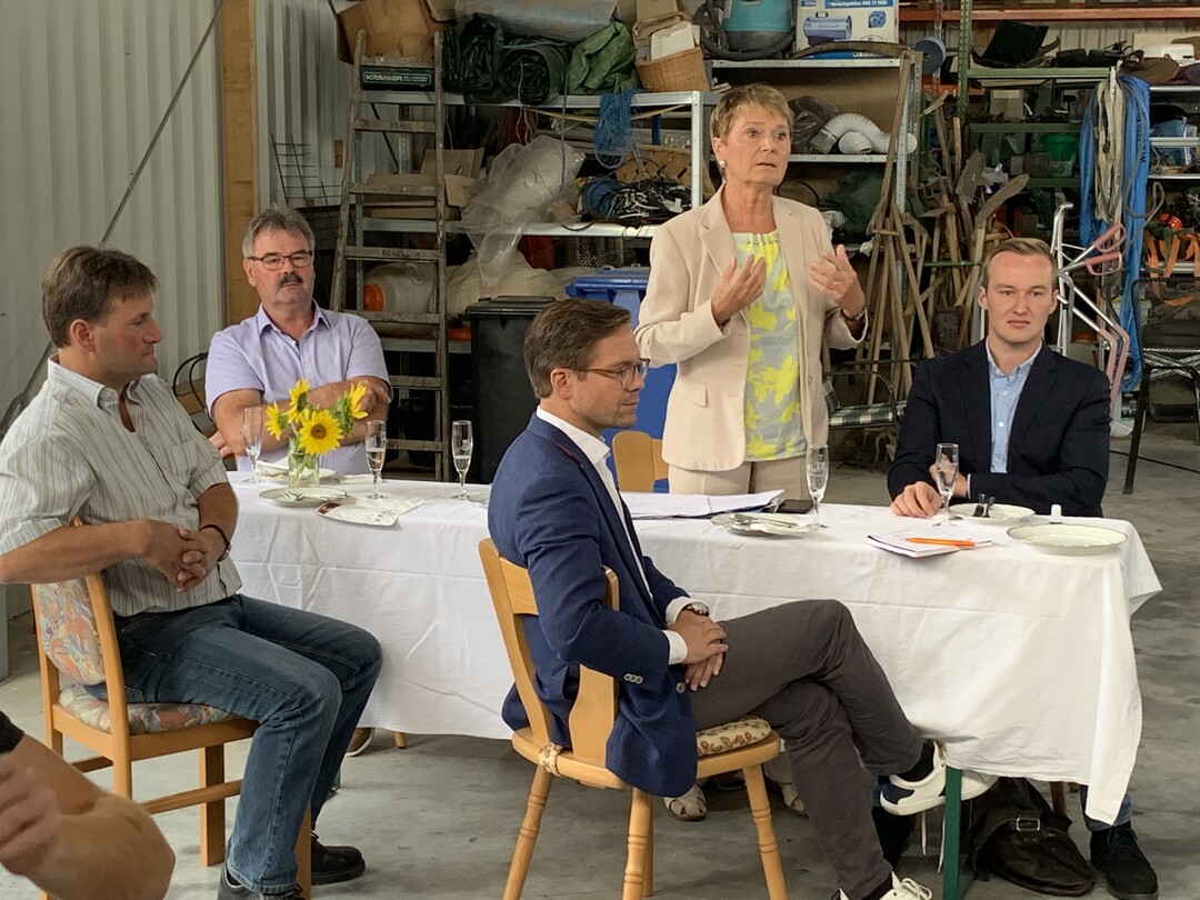 Zu den anwesenden Politikern zählte auch
Staatssekretärin Friedlinde Gurr-Hirsch (CDU).