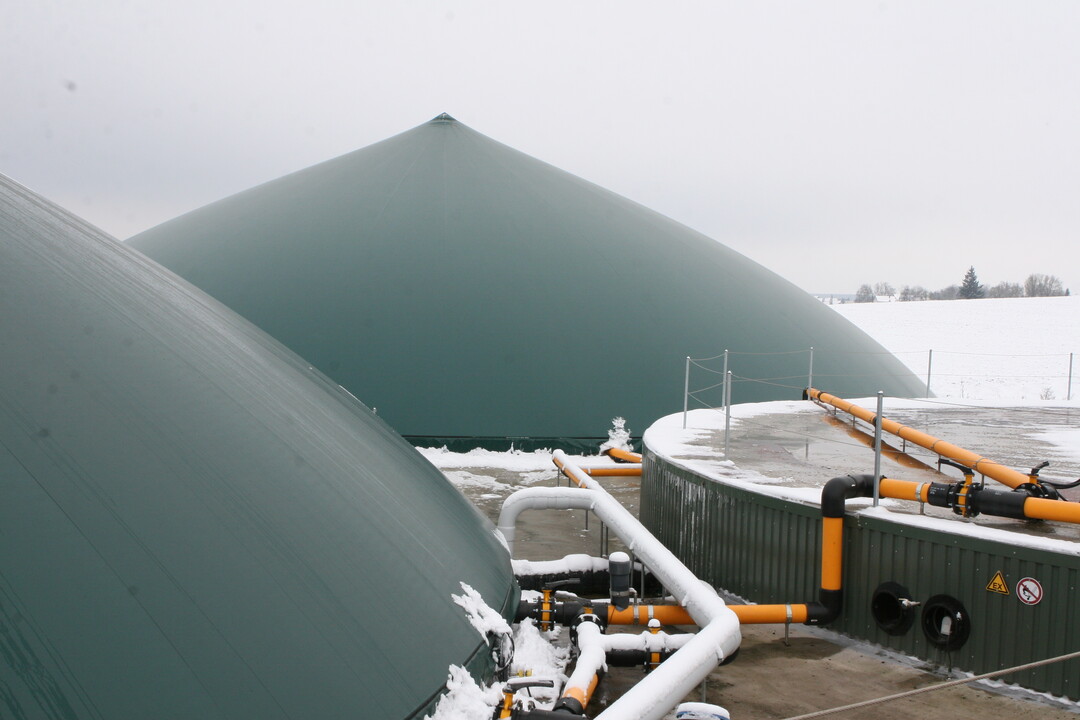 Eisige Zeiten f�r die Biogasanlagen