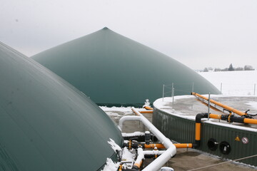 Eisige Zeiten für die Biogasanlagen