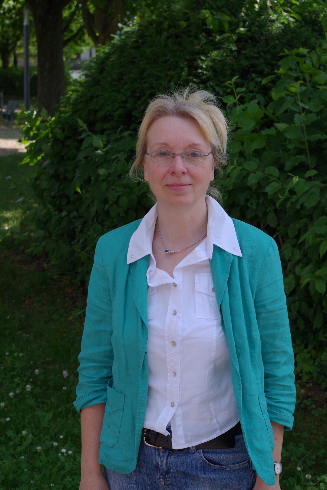 Prof. Dr. Sabine Gruber von der Universit�t Hohenheim f�hrte mit ihrem Team Versuche zu Ausfallraps durch.