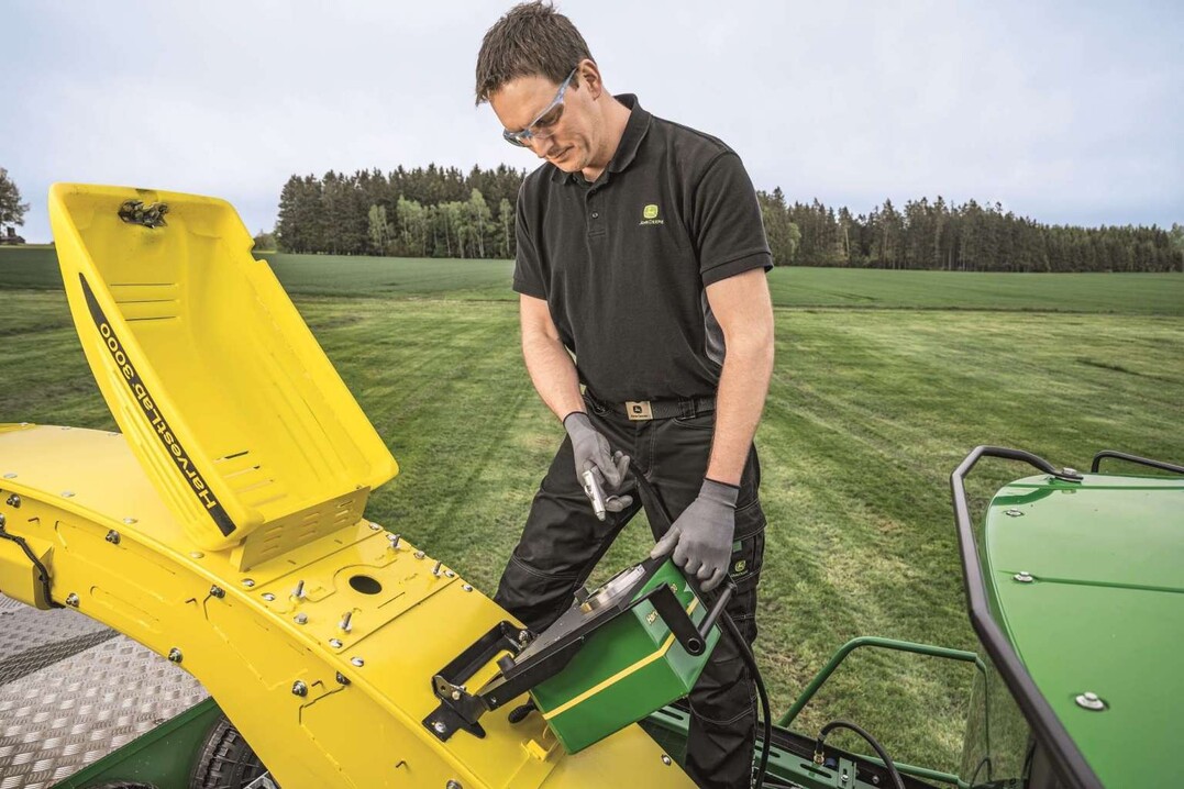 Das John Deere Harvest Lab 3000