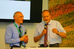 Präsident Joachim Rukwied im Gespräch mit BWagrar-Chefredakteur Dr. Heiner Krehl beim BWagrar-Talk am 29. September 2014 auf dem Landwirtschaftlichen Hauptfest.
