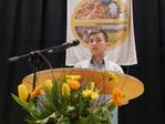 Der junge Redner des Agrargesprächskreises gibt wichtige Impulse für die agrarpolitische Diskussion.