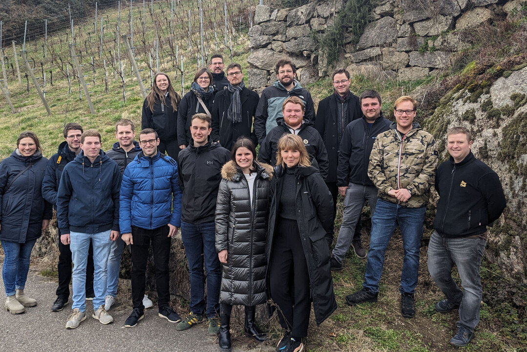 Gruppenbild beim Jungwinzerforum.