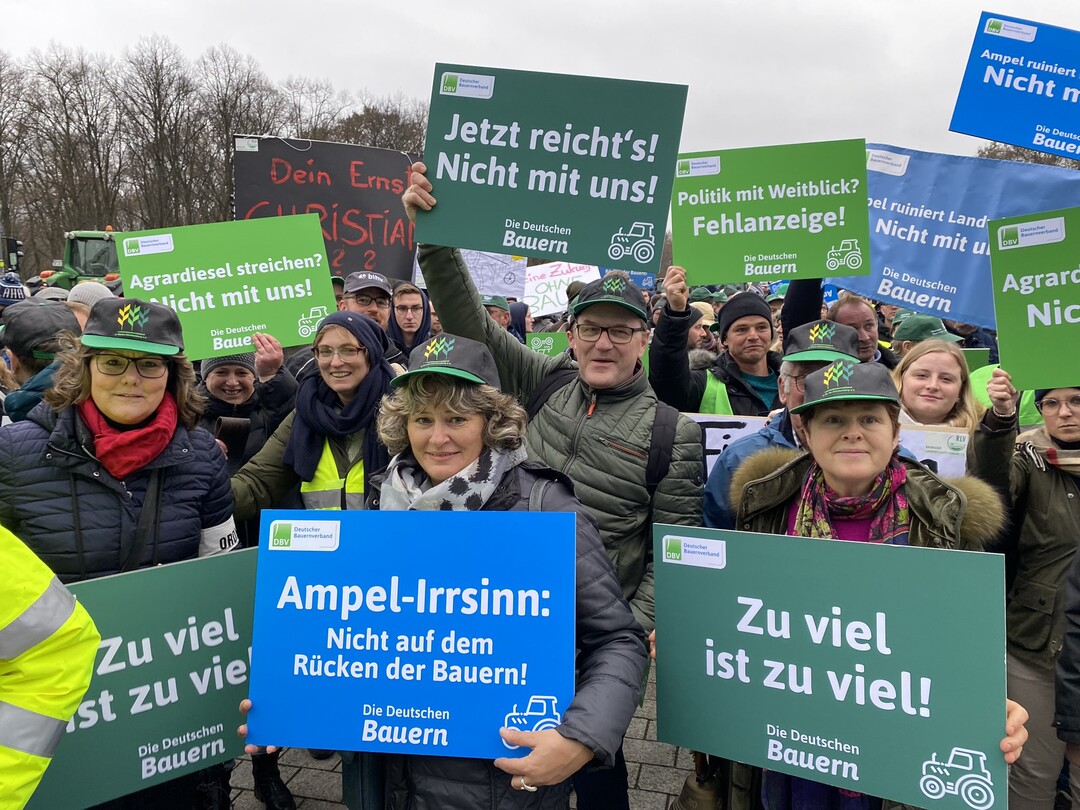 �ber 500 Teilnehmer reisten aus Baden-W�rttemberg an.