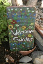 Im Garten von Marianne Schönle in Unlingen