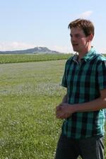 Lein- und Flachsverarbeitung bei Familie Igel in Dürmentingen