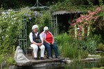 Im Rosengarten von Hannelore und Roland Birkel in Bußmannshausen