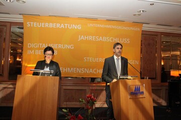 LGG-Gesch�ftsf�hrung Sieglinde B�pple und Berndt Eckert