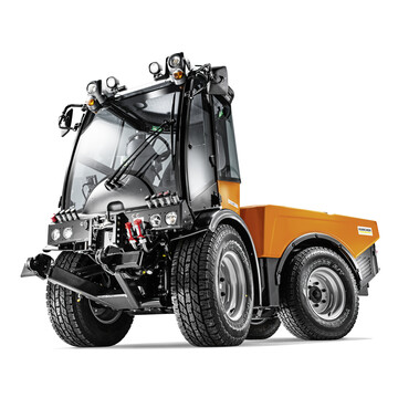 Der neue Holder S 75 verf�gt �ber einen dreidimensionalen Kraftheber.