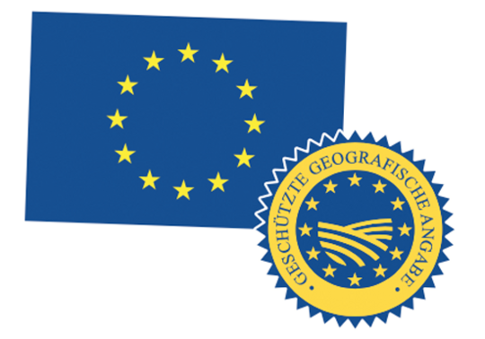 Siegel f�r eine Gesch�tzte geografische Angabe