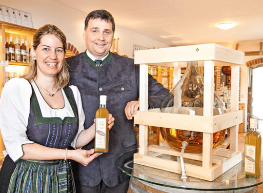 Margarete und Wilhelm Pohler
sind sichtbar stolz auf das erreichte Niveau.