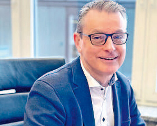 Michael Dresel ist Gesch�ftsf�hrer bei
der Firma Bimmerle.