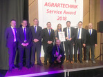 Bei der Preisverleihung für den Service Award in Würzburg durfte die Firma Knoblauch den Preis als Regionensieger Süd entgegennehmen.